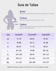 Faja Moldeadora 6 Zonas – Apertura Trasera para Baño y Moldea Cintura, Busto y Glúteos