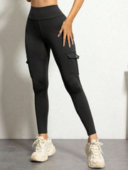 Butt Lifting High Waist Tummy Control Cargo Leggings