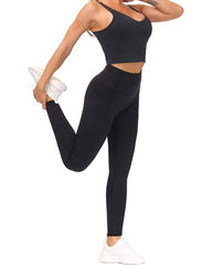 Curvyify High Waisted Butt Lifting Tummy Control Side Pocket Shaping Leggings (Buy 1 Get 1 Free)