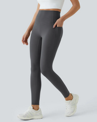 ⚡Flash Sale⚡High Waisted Tummy Control Side Pocket Shaping Training Leggings