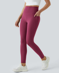 ⚡Flash Sale⚡High Waisted Tummy Control Side Pocket Shaping Training Leggings