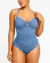 ⚡Flash Sale🔥 Smart Sculpt U-Ring Cut Out Shaping Swimsuit