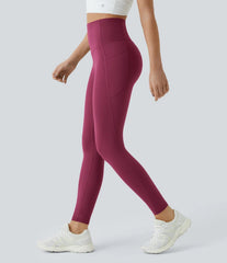 Curvyify High Waisted Butt Lifting Tummy Control Side Pocket Shaping Leggings (Buy 1 Get 1 Free)