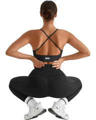 Curvyify High Waisted Butt Lifting Tummy Control Side Pocket Shaping Leggings (Buy 1 Get 1 Free)
