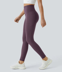 Curvyify High Waisted Butt Lifting Tummy Control Side Pocket Shaping Leggings (Buy 1 Get 1 Free)