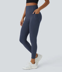 Curvyify High Waisted Butt Lifting Tummy Control Side Pocket Shaping Leggings (Buy 1 Get 1 Free)