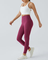 Butt Lifting Tummy Control Side Pocket High Waisted Shaping Training Leggings