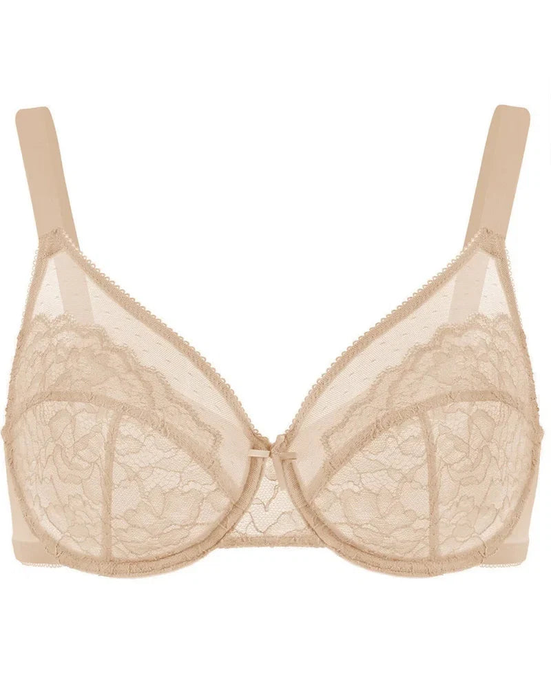 Enchante Unlined Lace Underwire Bra