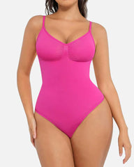 Tummy Control Bodysuit Seamless Sculpting Snatched Waist Body Suit Thong