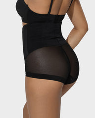 High Waist Mesh Tummy Control Butt Lifting Shaping Panty