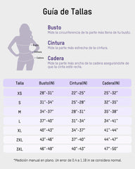 Faja Moldeadora 6 Zonas – Apertura Trasera para Baño y Moldea Cintura, Busto y Glúteos