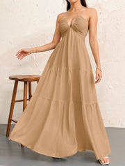 Women's Sleeveless A-Line Casual Dress