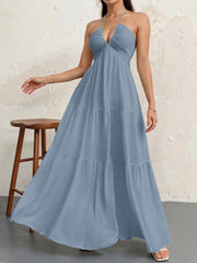 Women's Sleeveless A-Line Casual Dress