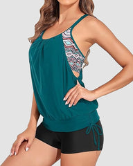 Womens Tankini Swimsuits Two Piece Tummy Control Bathing Suits