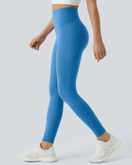 Curvyify High Waisted Butt Lifting Tummy Control Side Pocket Shaping Workout Training Leggings
