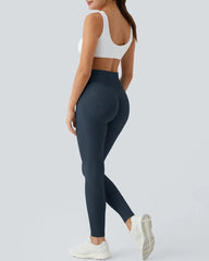 High Waisted Tummy-Control Butt Lifting Seamless Workout Leggings