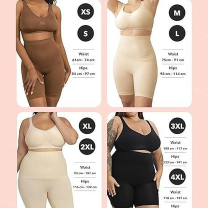 High-Waisted Seamless Compression Shapewear Panty