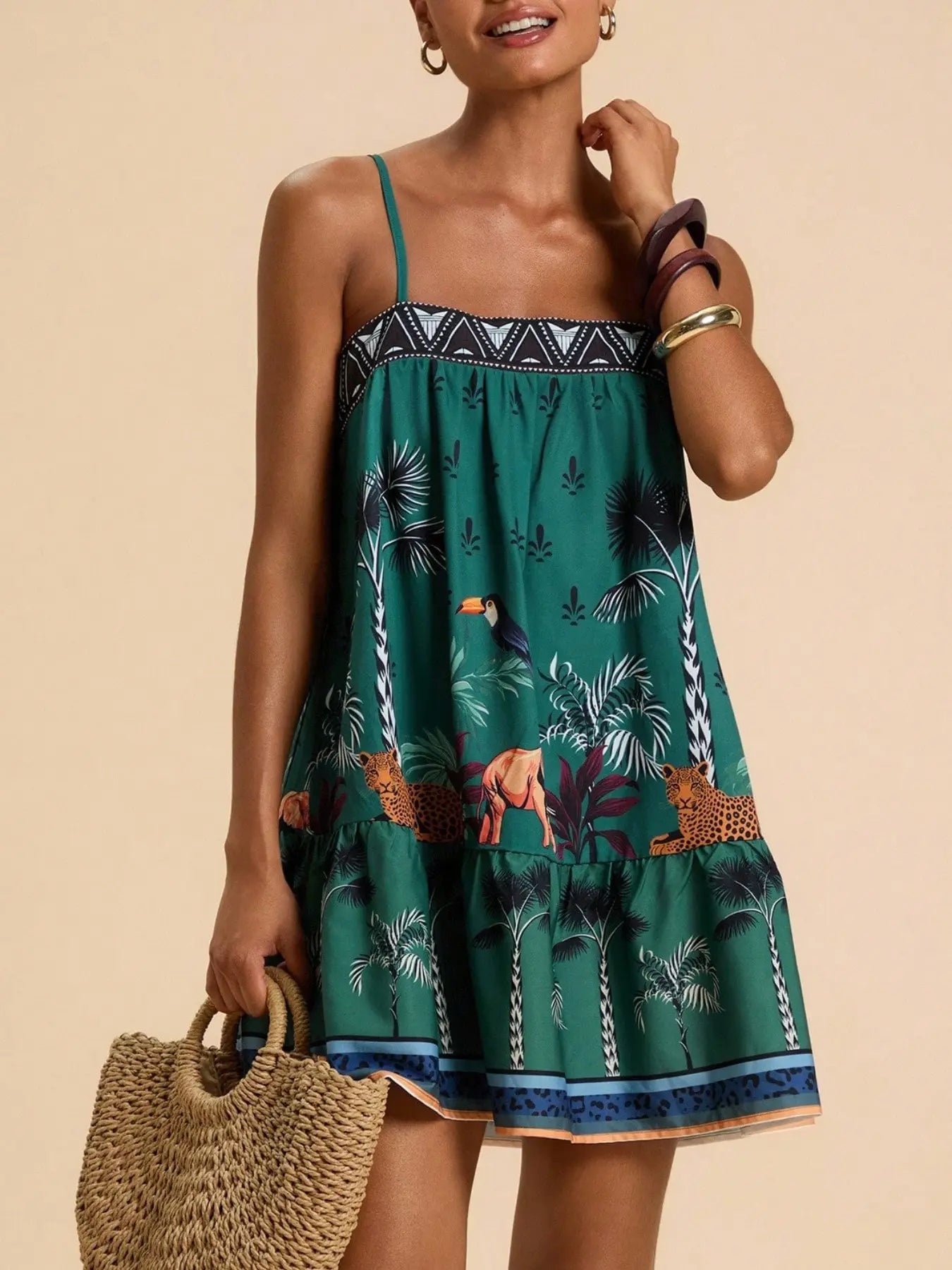 Boho Floral Summer Sundress