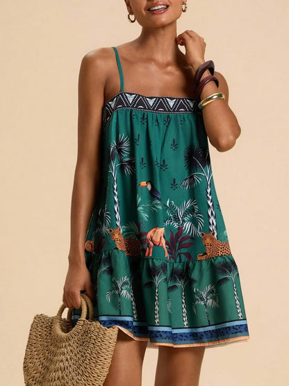 Boho Floral Summer Sundress