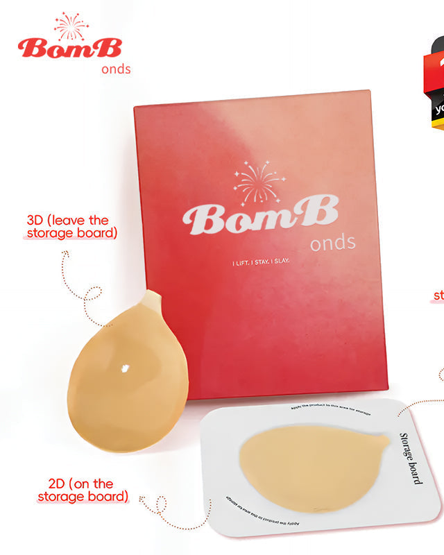 Push Up Sticky Bra Waterproof Reusable Travel Friendly