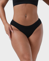 Anti-Embarrassment Ice Silk Seamless Thongs for Yoga & Fitness