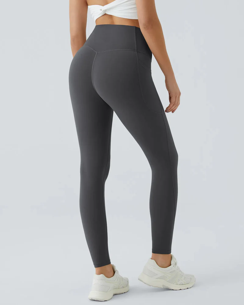 ⚡Flash Sale⚡High Waisted Tummy Control Side Pocket Shaping Training Leggings