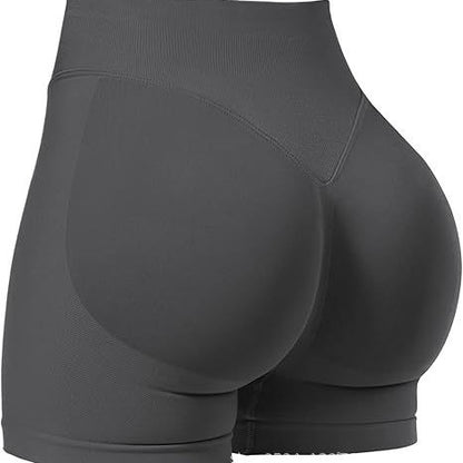 Women's Tummy Control High Waist Seamless Sport Shorts