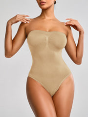 Strapless Tummy Control Sculpting Bodysuit