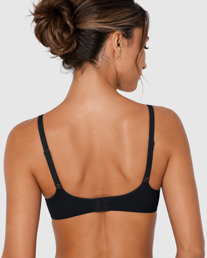 Women's Inbarely Plus Plunge Bra - Unlined Underwire Sexy Demi Balconette Bras