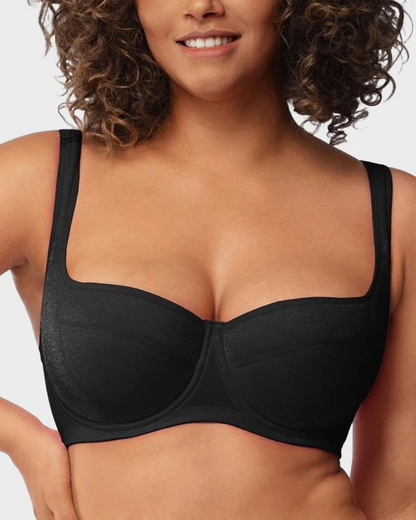Women Shimmer Lightly Padded Balconette Bra