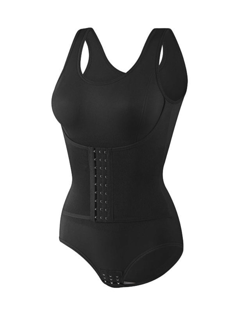 Women's One-Piece Shapewear Double-Layer Abdomen Control