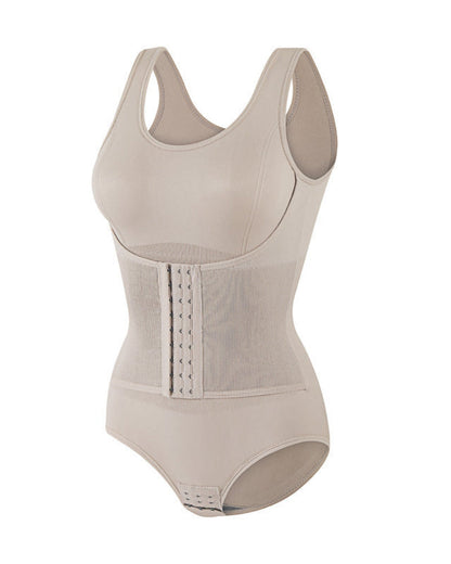 Women's One-Piece Shapewear Double-Layer Abdomen Control