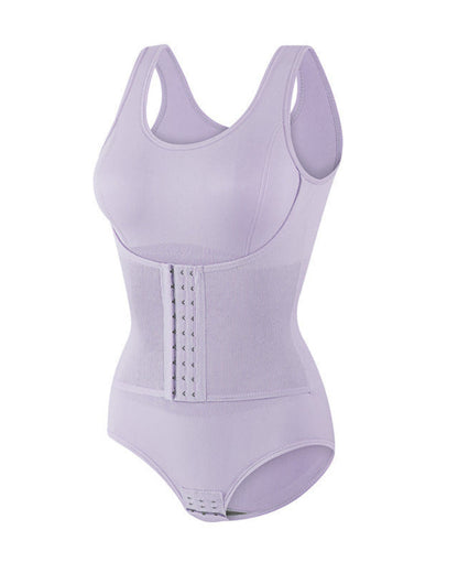 Women's One-Piece Shapewear Double-Layer Abdomen Control