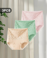 3 PCS(Pink Skin Green)