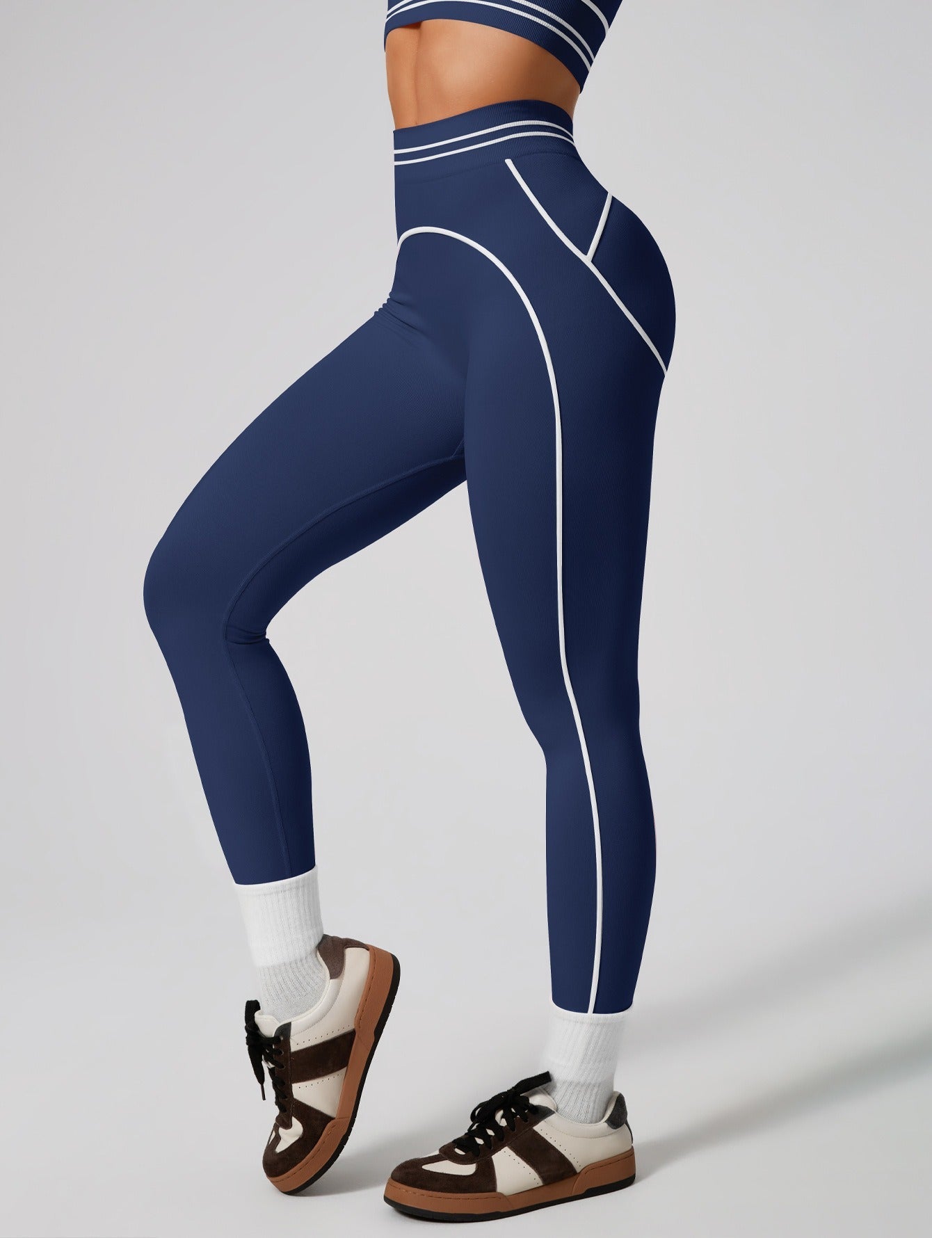 Women's Fashion Versatile High-Waisted Yoga Pants Set
