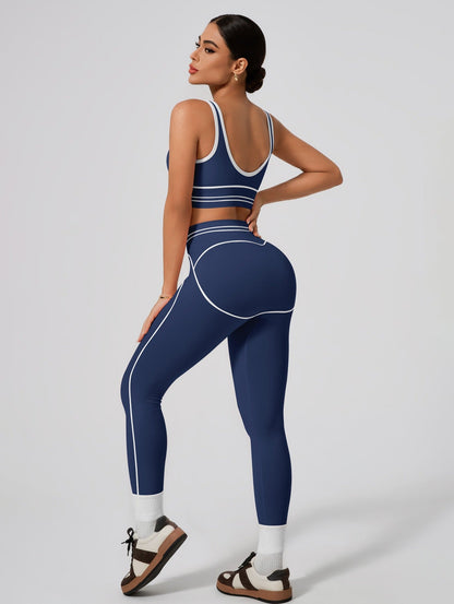 Women's Fashion Versatile High-Waisted Yoga Pants Set