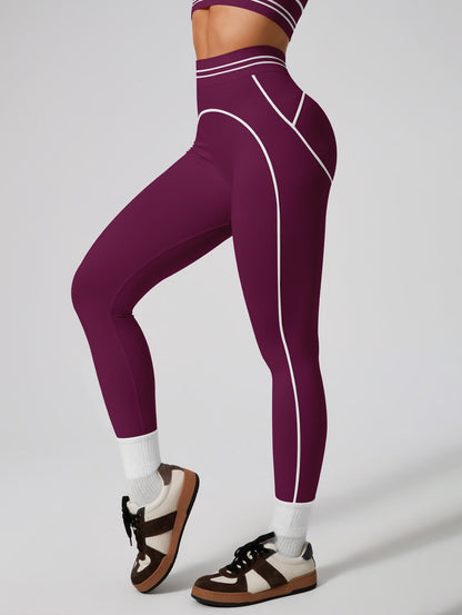 Women's Fashion Versatile High-Waisted Yoga Pants Set