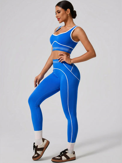 Women's Fashion Versatile High-Waisted Yoga Pants Set