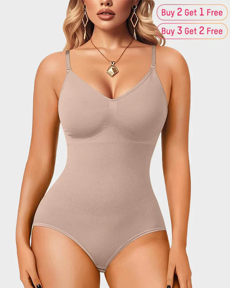 Comfortable tummy control with hip lifting and body shaping camisole shapewear