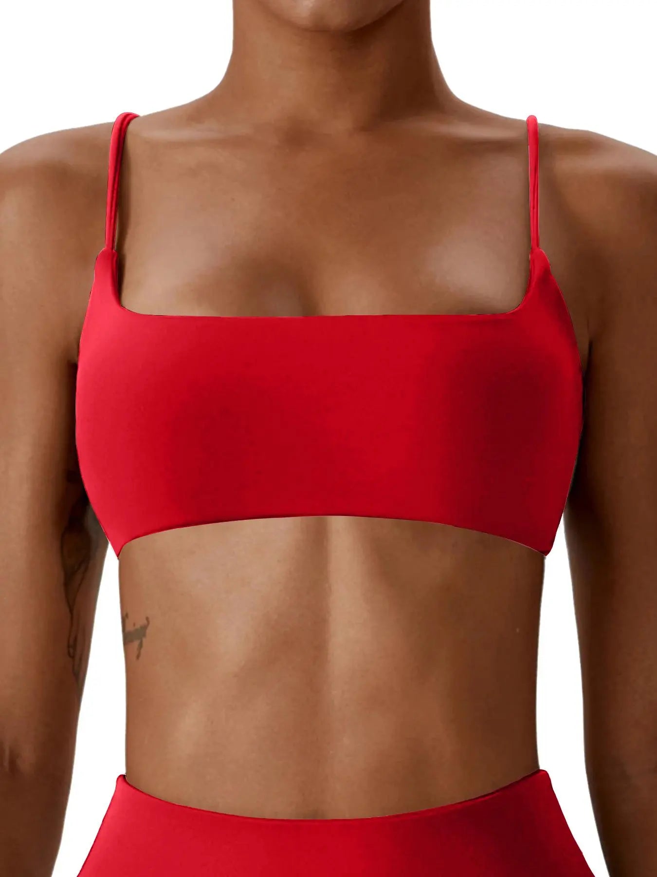 Women's Solid Wireless Sports Bra - Comfortable & Breathable