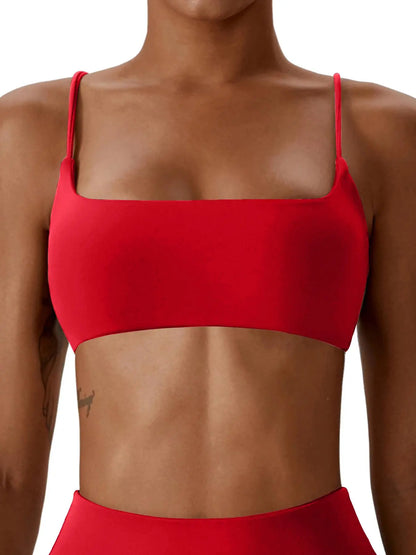 Women's Solid Wireless Sports Bra - Comfortable & Breathable