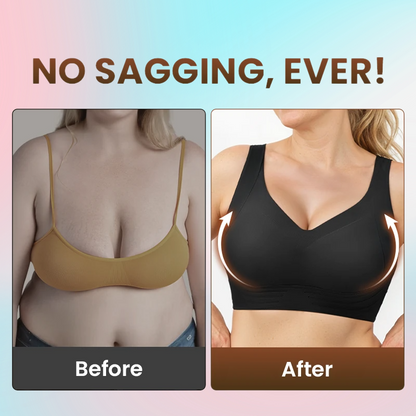 Supportive Wireless Lift Bra for All-Day Comfort