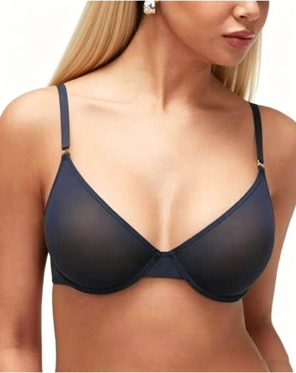 Lightweight Foam Cup Sheer Mesh Bra