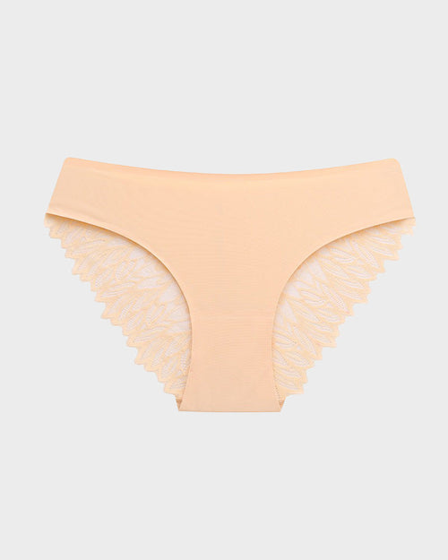 Lace No Show Seamless Cheeky Panty