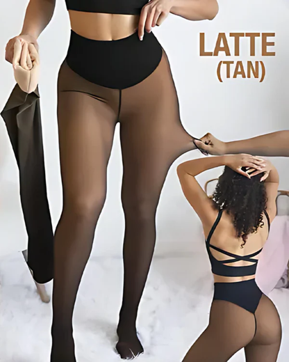 Compression One-Seam Shaping Fleece Leggings