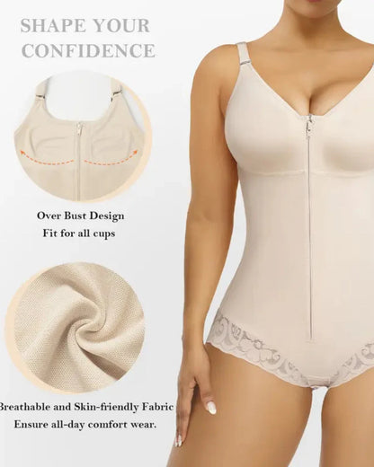 Colombian Overbust Shapewear Tummy Control Brief for Women