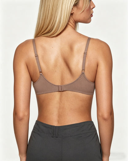 Lightweight Foam Cup Sheer Mesh Bra