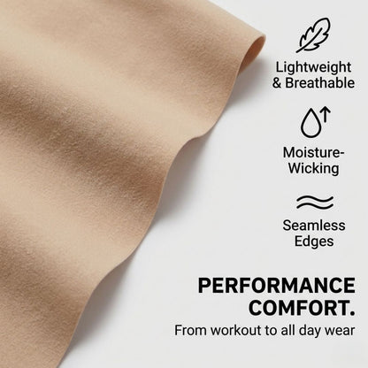 High-Rise Invisible Camel Toe Thong