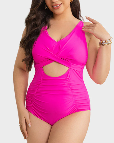One Piece Swimsuits Push Up Tummy Control Bathing Suits