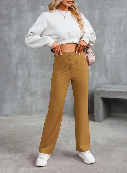💖LAST DAY SALE 50% OFF💷Women's Casual High Waist Stretch Pants